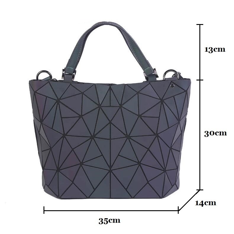 Luminous Geometry Quilted Effect Bag | myvoguebox